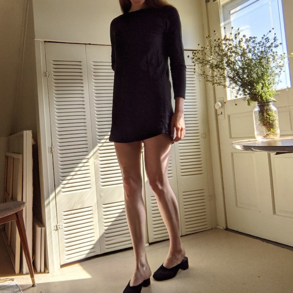 Black Sweater Dress